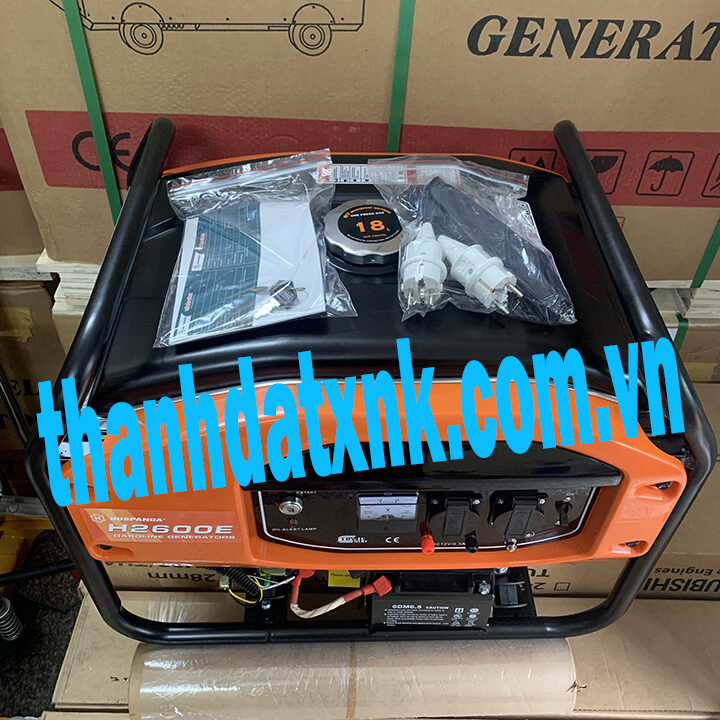 Máy Phát Điện Chạy Xăng 2Kw Huspanda H2600E Đề - Hình ảnh 2