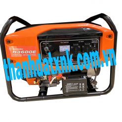 Máy Phát Điện Chạy Xăng 3Kw Huspanda H3600E Đề