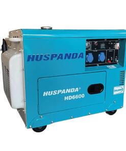 Máy Phát Điện Chạy Dầu 5Kw Huspanda HD6600 Chống Ồn