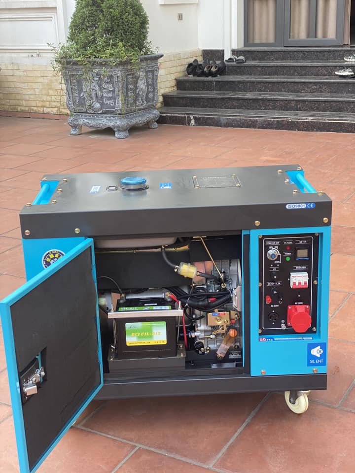 Máy Phát Điện Chạy Dầu 6Kw Honda HD9500ET 3Pha - Hình ảnh 3