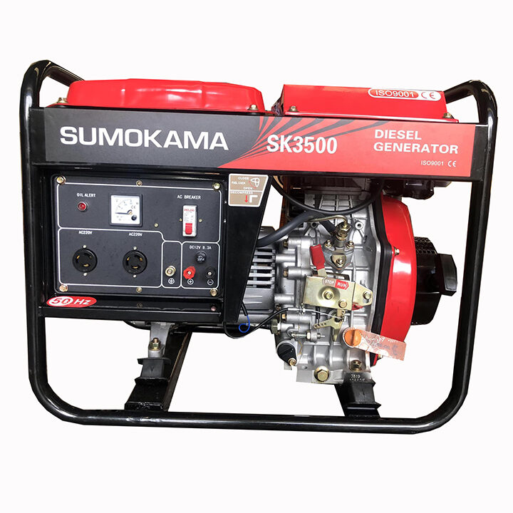 Máy Phát Điện Chạy Dầu 3Kw Sumokama SK3500 - Hình ảnh 2