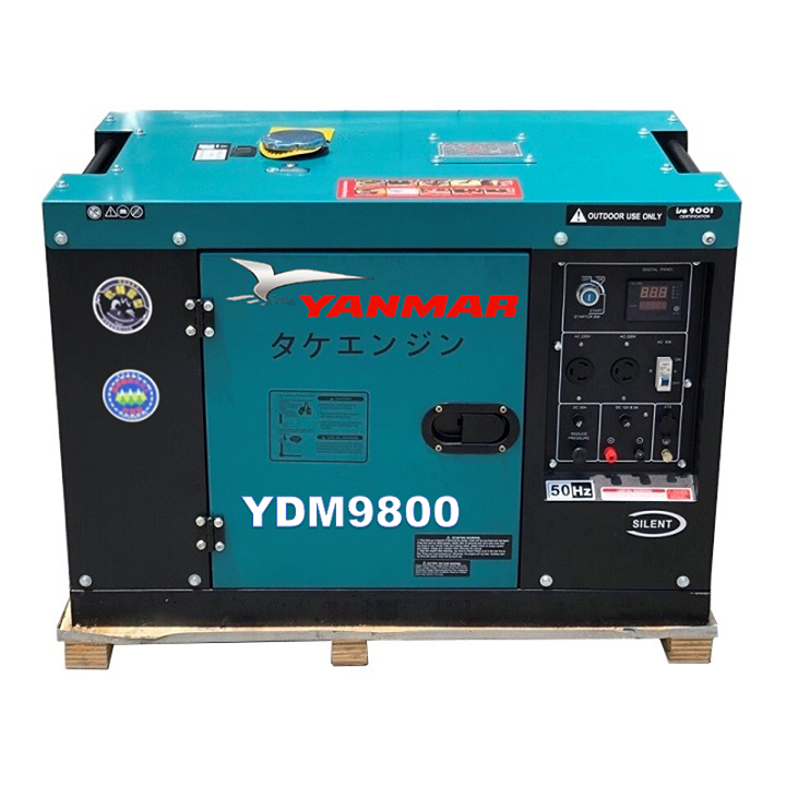 Máy phát điện Yanmar 8.0kw chạy dầu YDM9800 - Hình ảnh 2