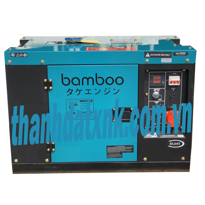 Máy Phát Điện Chạy Dầu 6kw Bamboo 7800ET 3PHA