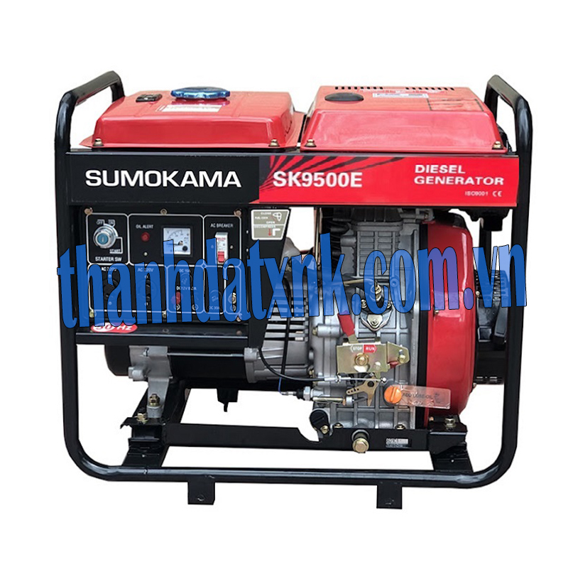 Máy Phát Điện Chạy Dầu 6Kw Sumokama SK9500E