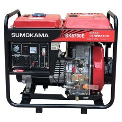 Máy Phát Điện Chạy Dầu 5Kw SK6700E Sumokama