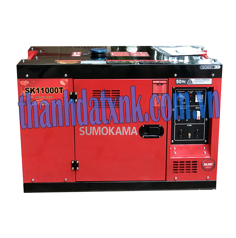 Máy Phát Điện Chạy Dầu 8Kw Sumokama SK11000T