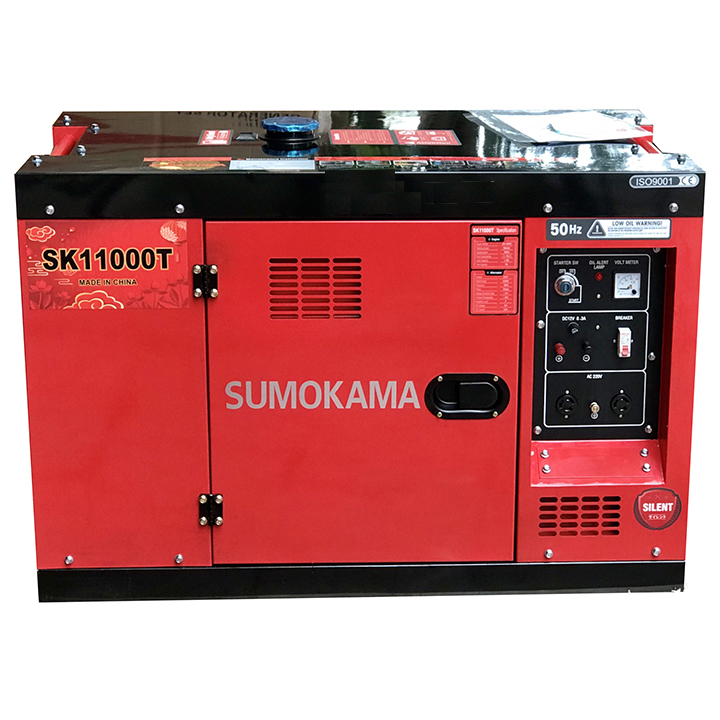 Máy Phát Điện Chạy Dầu 8Kw Sumokama SK11000T