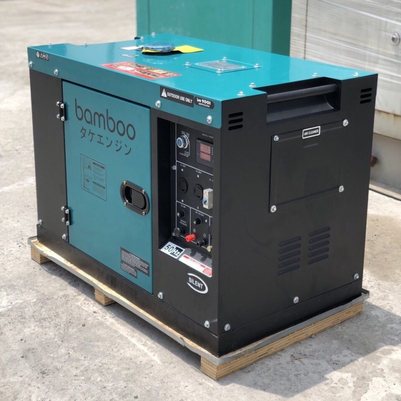 Máy Phát Điện Chạy Dầu 8kw Bamboo 9800ET - Hình ảnh 2