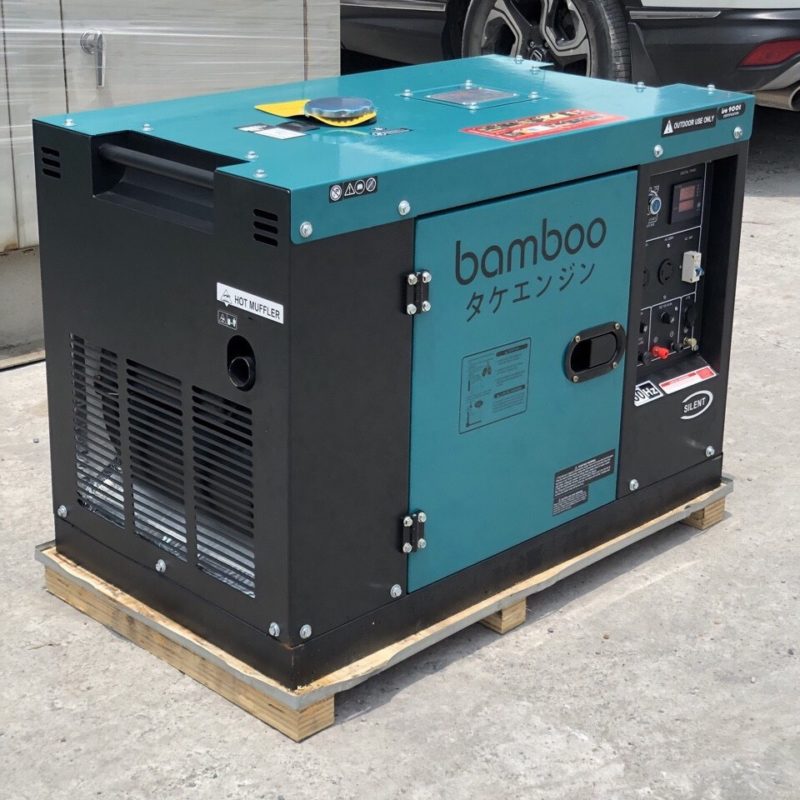 Máy Phát Điện Chạy Dầu 8kw Bamboo 9800ET - Hình ảnh 3