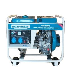 Máy Phát Điện Chạy Dầu 3Kw Huspanda HD4500 Đề