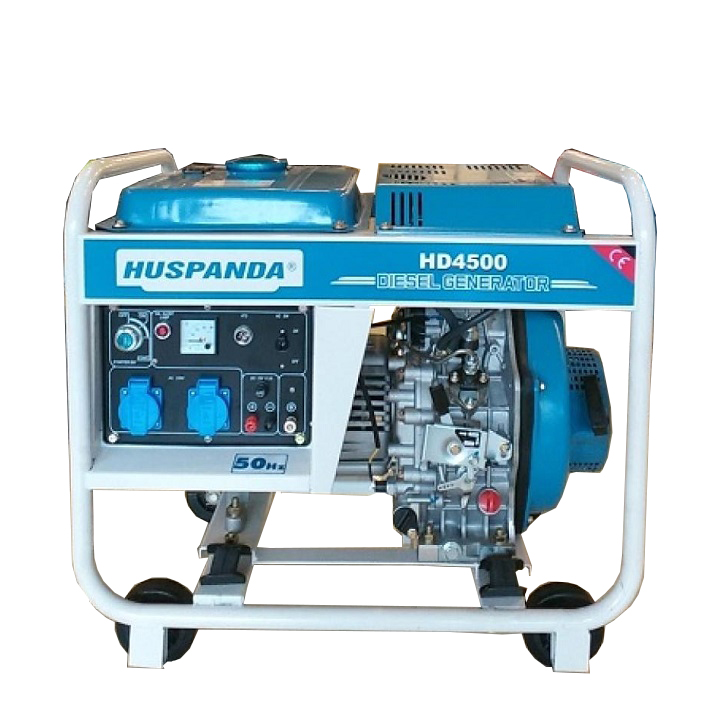 Máy Phát Điện Chạy Dầu 3Kw Huspanda HD4500 Đề