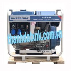Máy Phát Điện Chạy Dầu 5Kw Huspanda HD6500 Đề
