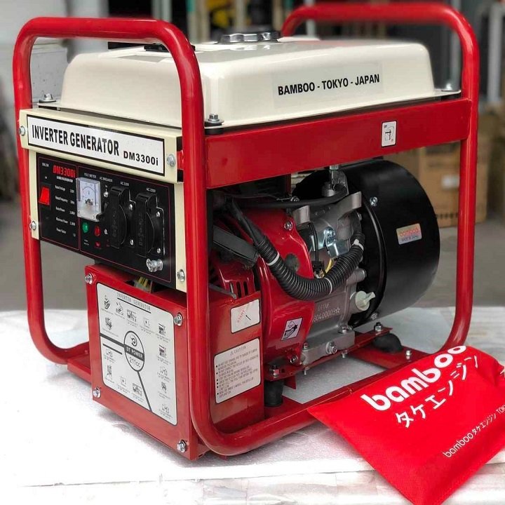 Máy Phát Điện Xách Tay Bamboo DM3300i INVENTER - Hình ảnh 3