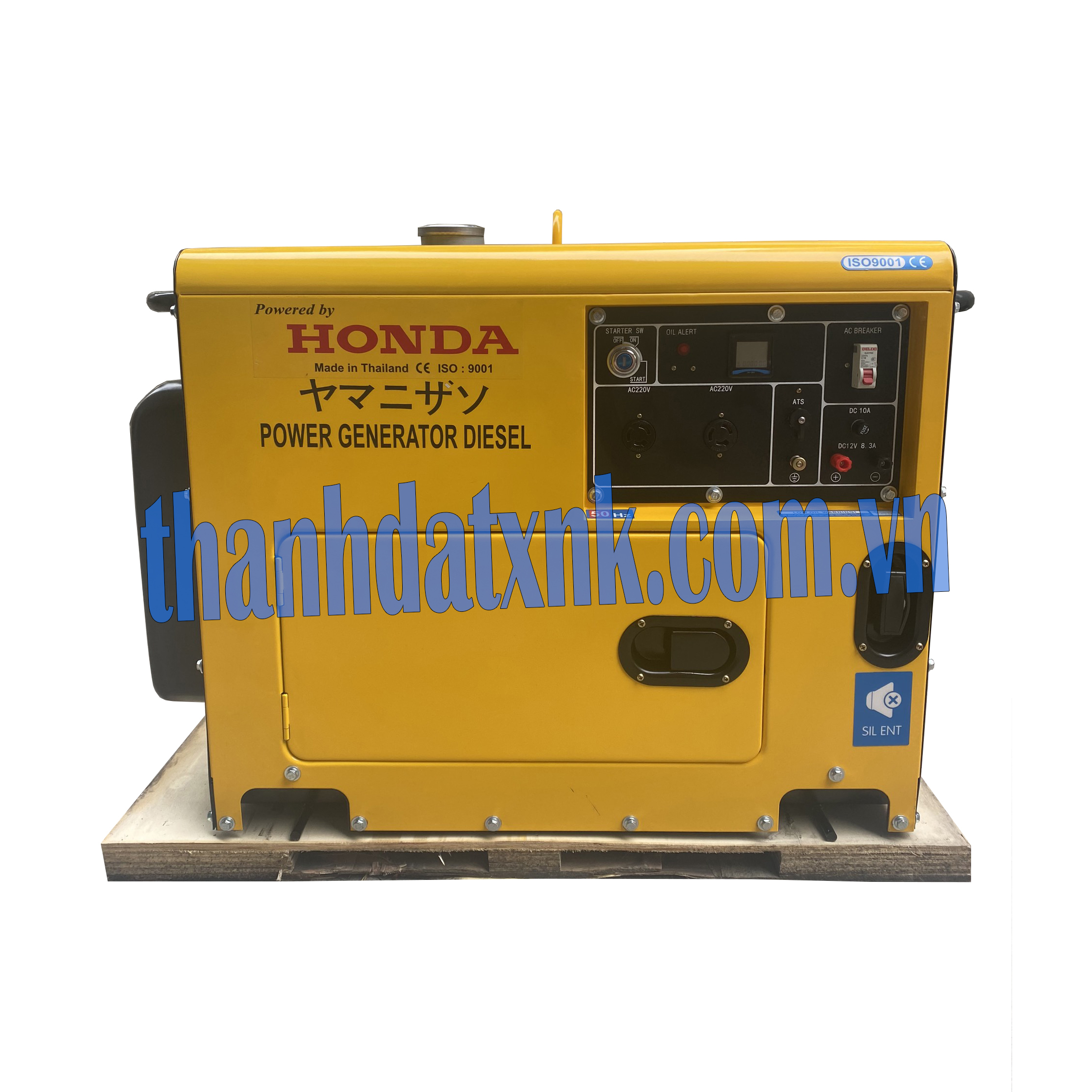 Máy Phát Điện Honda Chạy Dầu 5Kw HD8500EC – NEW