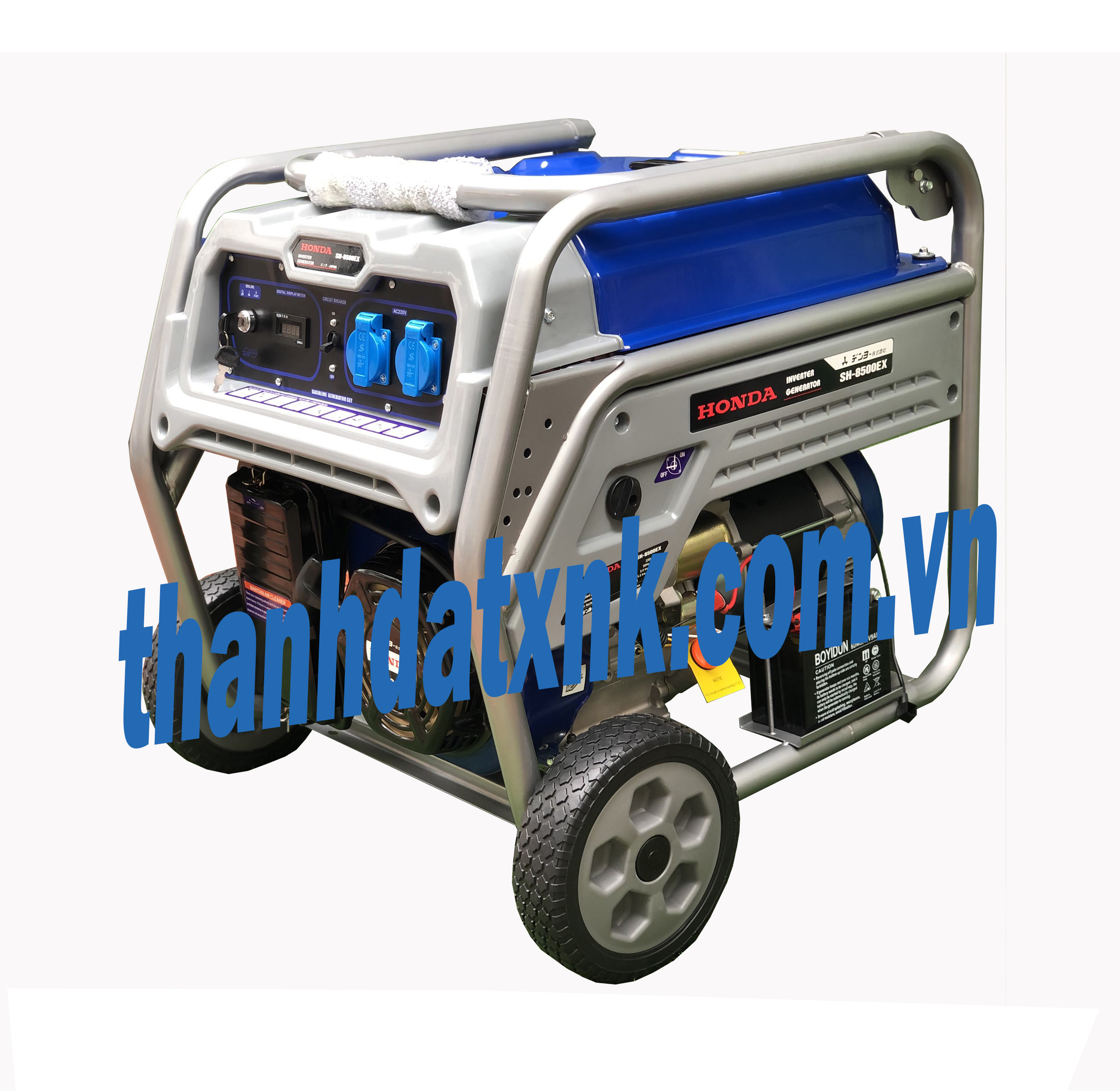 Máy Phát Điện Honda Chạy Xăng 5kw SH8500EX Đề