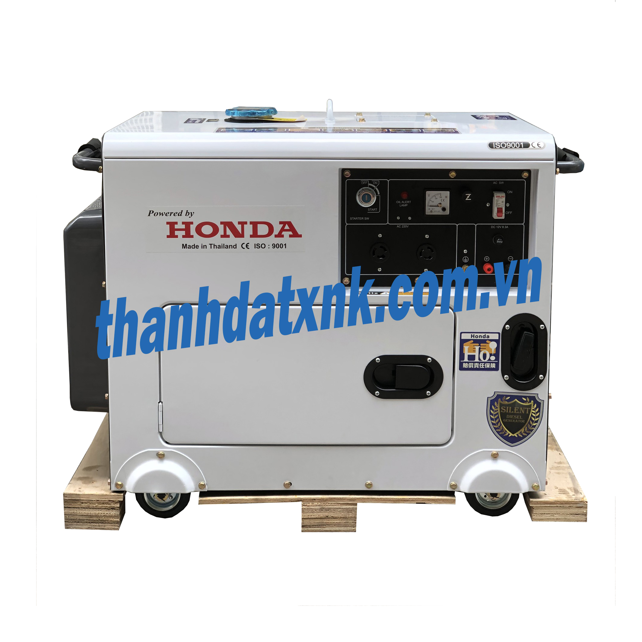 Máy Phát Điện Honda Chạy Dầu 7Kw HD9500EC
