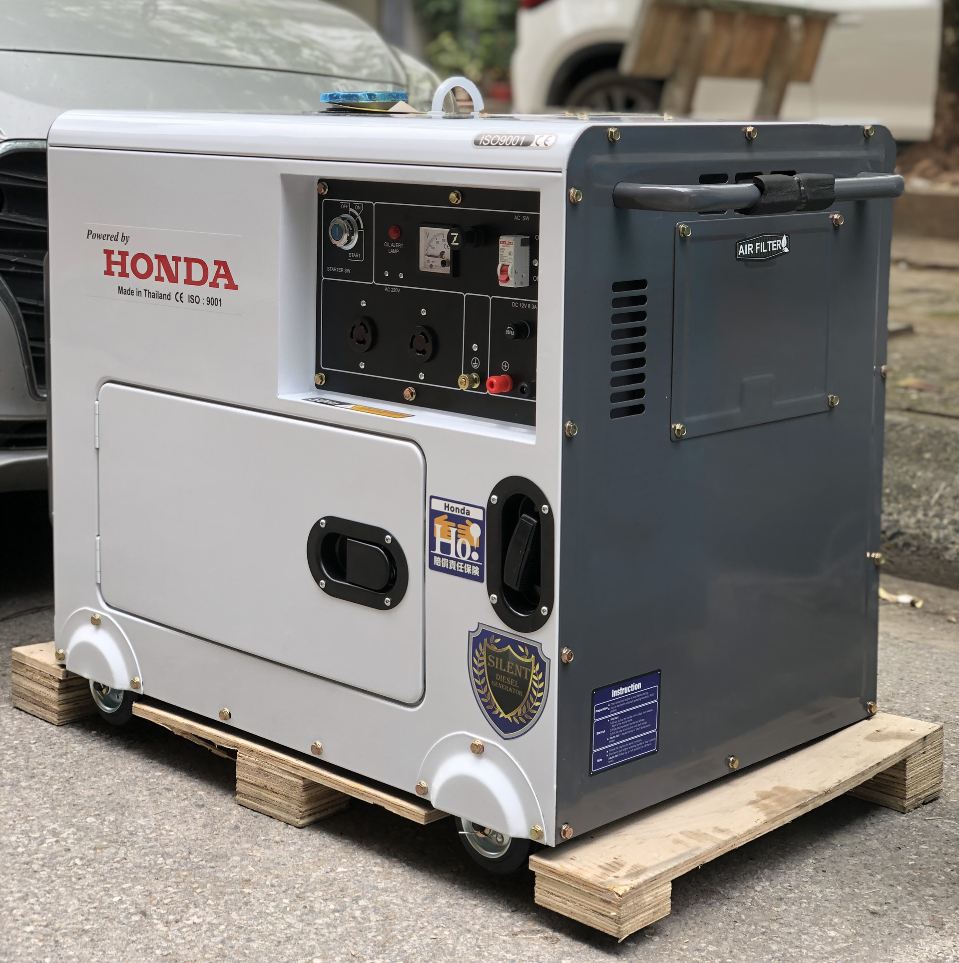 Máy Phát Điện Honda Chạy Dầu 7Kw HD9700EC - Hình ảnh 3