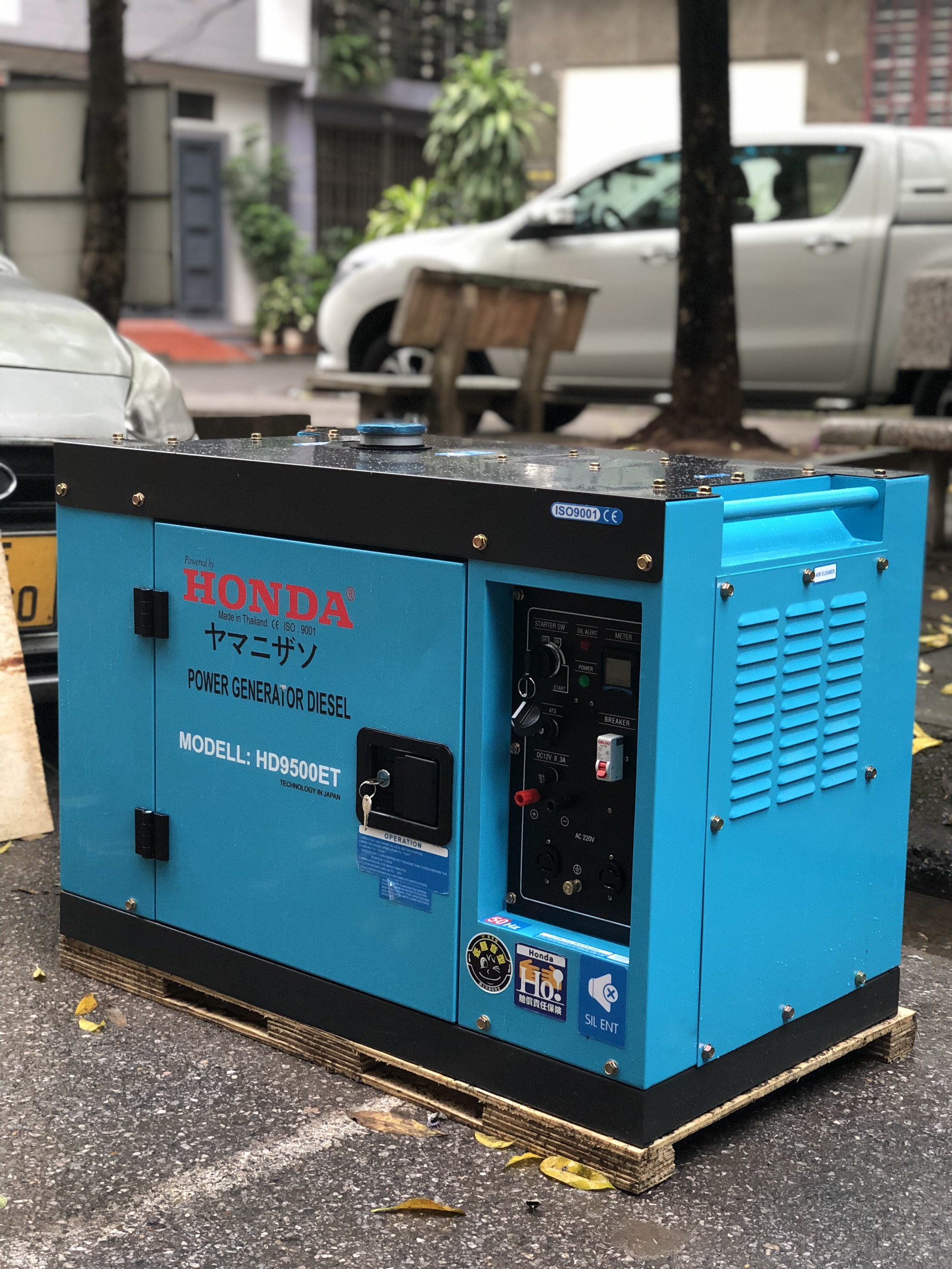 Máy Phát Điện Honda Chạy Dầu 7Kw HD9800ET - Hình ảnh 3