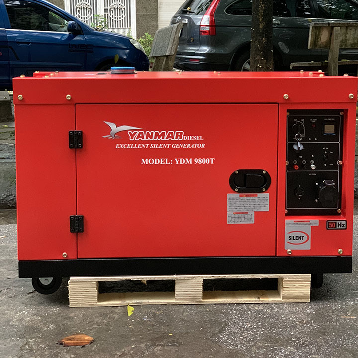 Máy Phát Điện Chạy Dầu 7kw Yanmar YD9800T - Hình ảnh 2