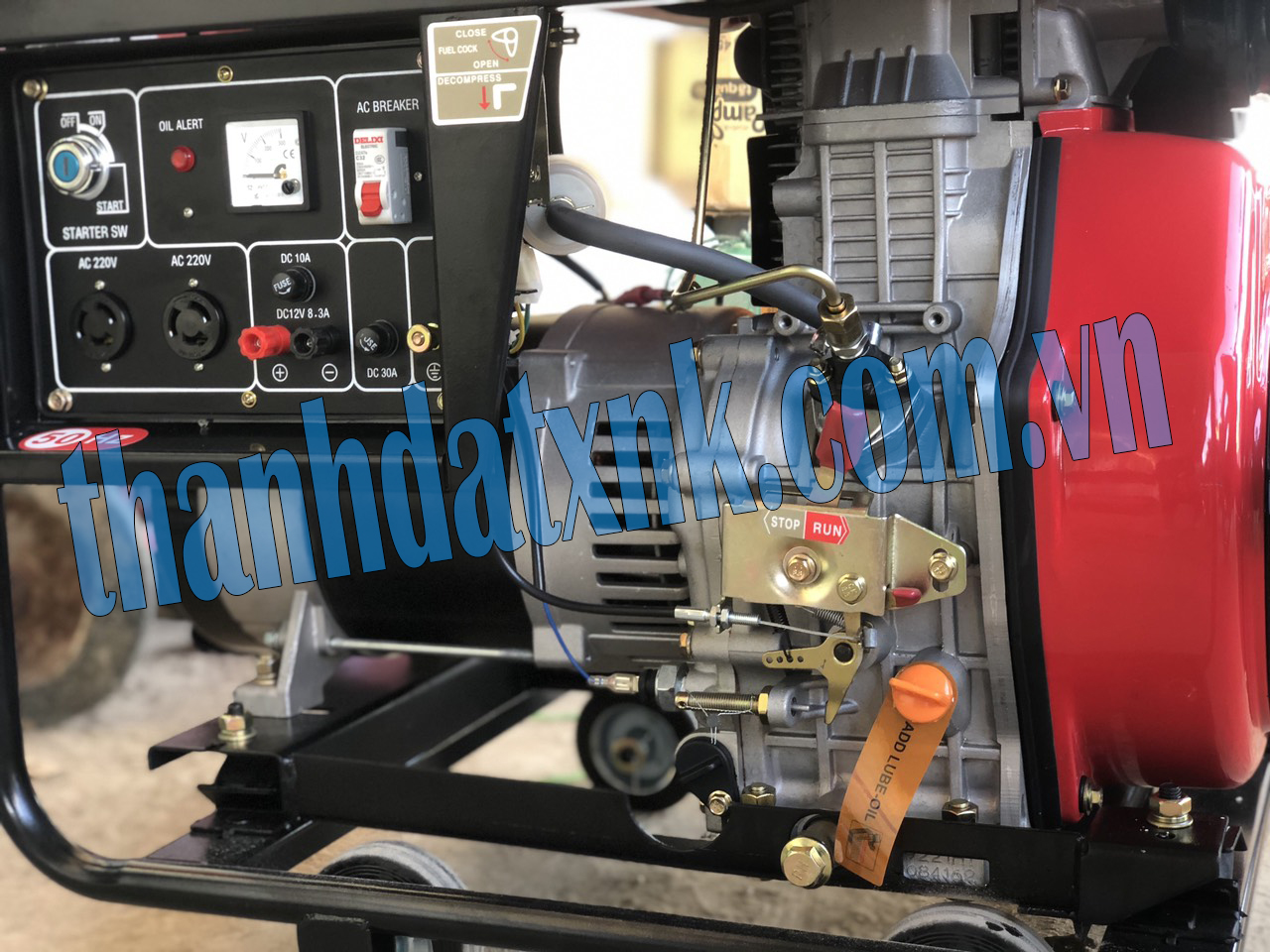 Máy phát điện Yanmar 5.0kw chạy dầu YM7500DE - Hình ảnh 3