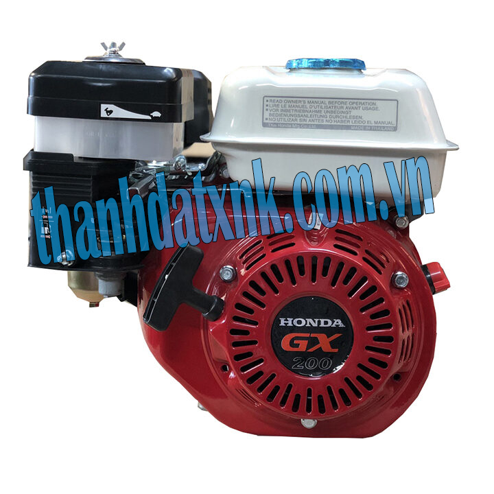 Động Cơ Xăng Honda GX200L 6.5HP Trục Lệch