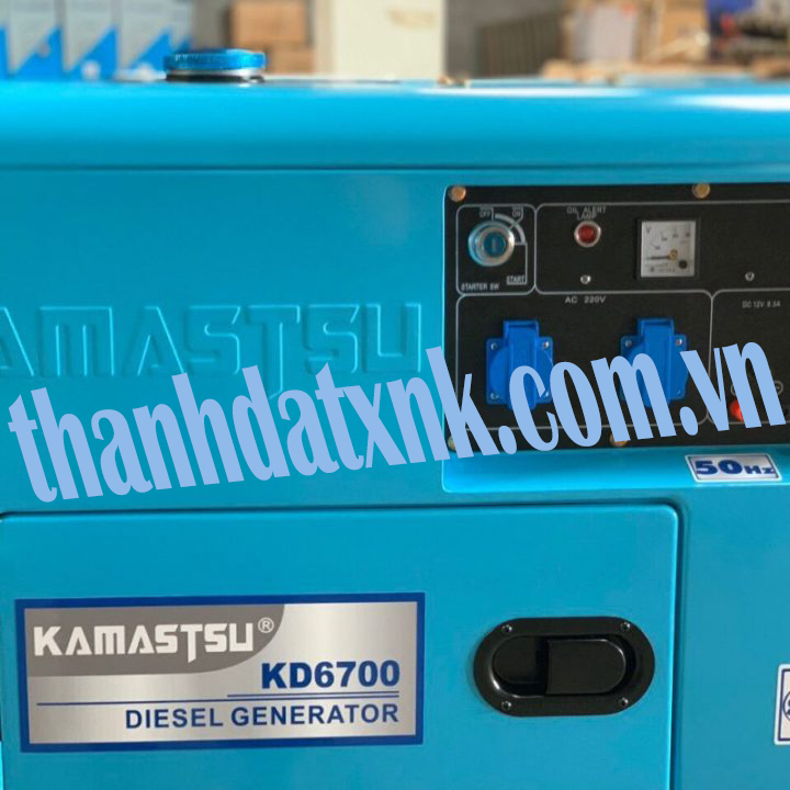 Máy Phát Điện Chạy Dầu 5Kw Kamastsu KD6700 - Hình ảnh 3