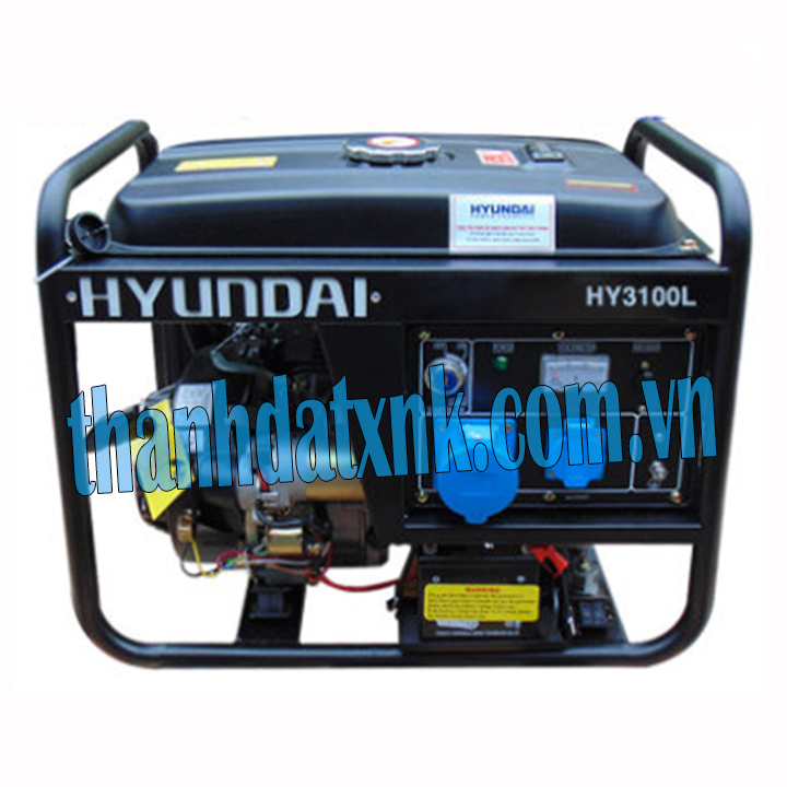 Máy Phát Điện Chạy Xăng 2.5KVA-2.8KVA Hyundai HY3100LE