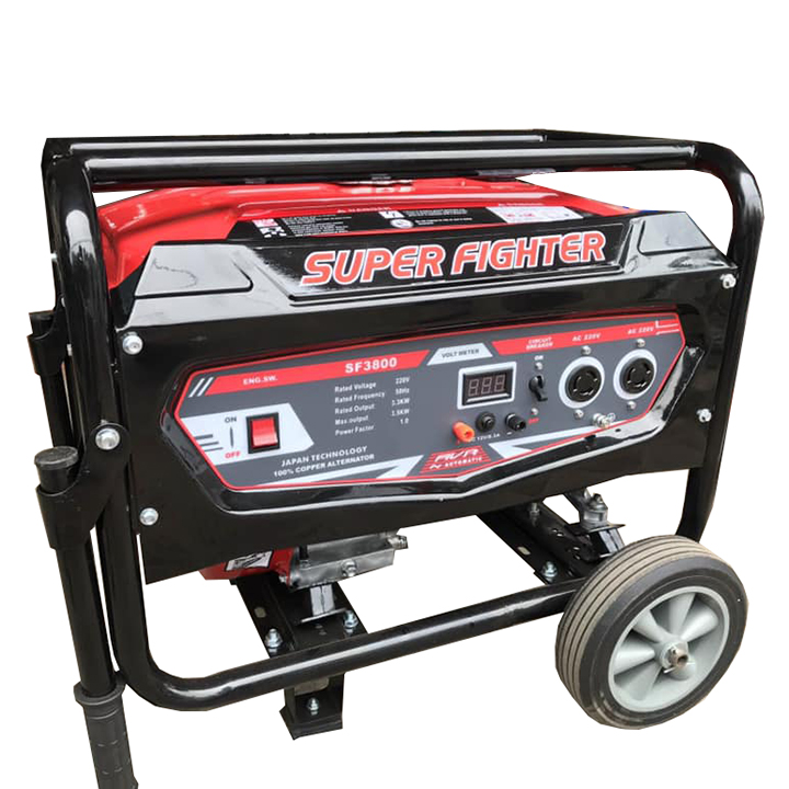 Máy Phát Điện Chạy Xăng 3.5kw Super Fighter SF3800