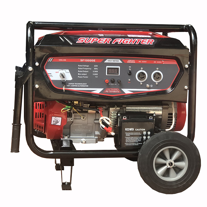 Máy Phát Điện Chạy Xăng 9kw Super Fighter SF10000E Đề