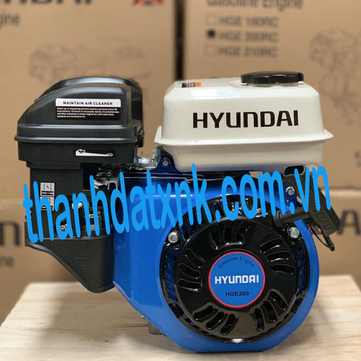 Động Cơ Xăng 6.5Hp Hyundai HGE200 - Hình ảnh 2