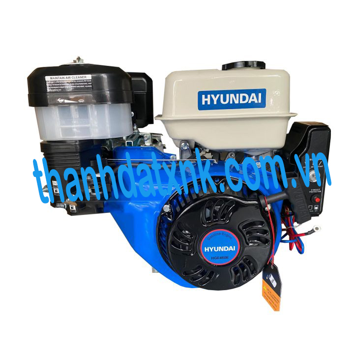 Động Cơ Xăng Hyundai 18Hp HGE460E Có Đề - Hình ảnh 2