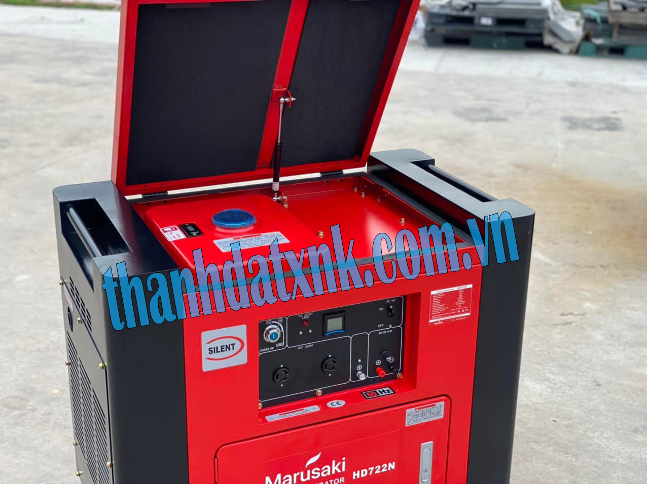Máy Phát Điện Chạy Dầu 6.5KVA Marusaki HD722N - Hình ảnh 2