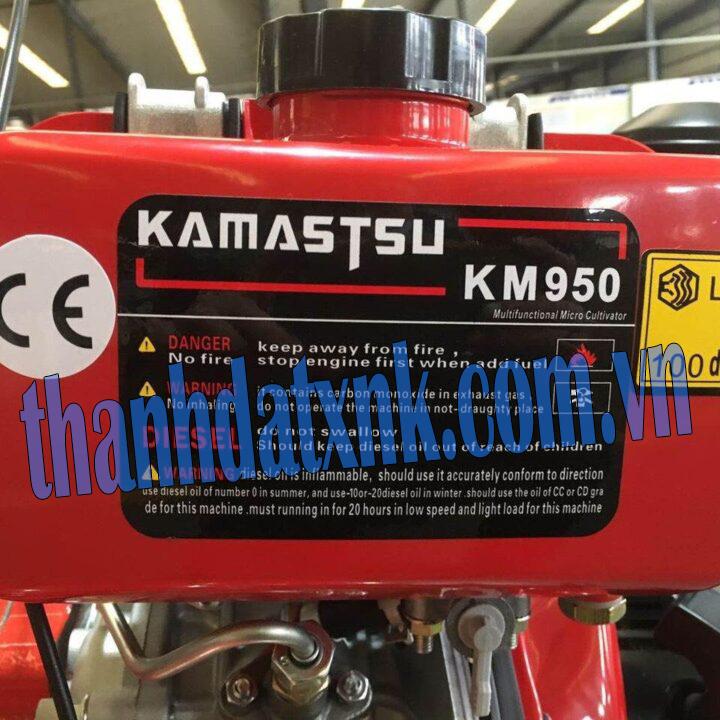 Máy Xới Đất Chạy Dầu Kamastsu KM950 - Hình ảnh 4