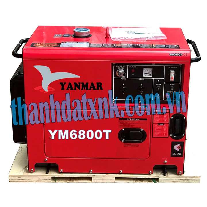 Máy Phát Điện Chạy Dầu 5Kw Yanmar YM6800T