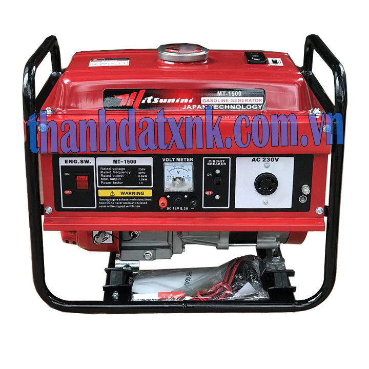 Máy Phát Điện Chạy Xăng 1Kw Mitsunini MT-1500
