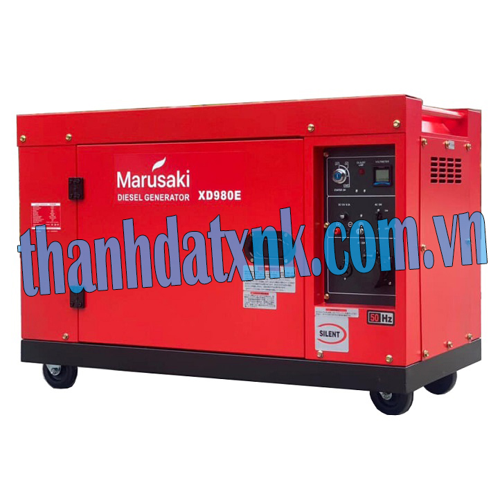 Máy Phát Điện Chạy Dầu 8Kva Marusaki XD980E