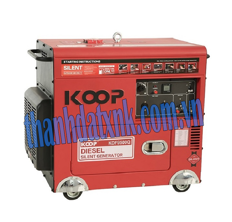 Máy Phát Điện Chạy Dầu 7Kw Koop KDF9500Q