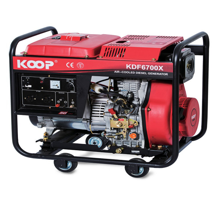 Máy Phát Điện Chạy Dầu 5Kw Koop KDF6700X - Hình ảnh 3