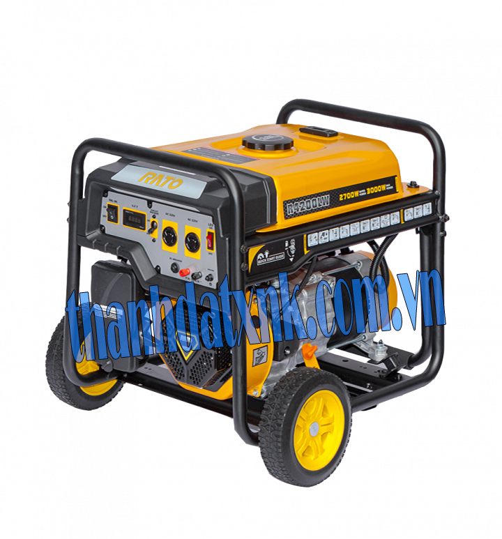 Máy Phát Điện Chạy Xăng 3Kva Rato R4200LW
