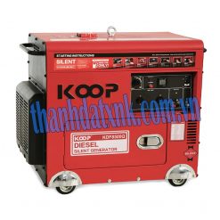 Máy Phát Điện Chạy Dầu 6Kw Koop KDF8500Q