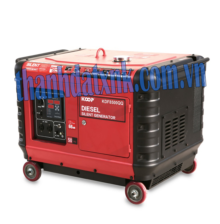 Máy Phát Điện Chạy Dầu 6Kw Koop KDF8500QQ Siêu Chống Ồn