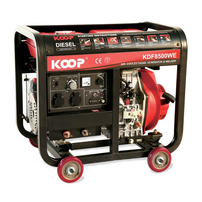 Máy Phát Hàn Chạy Dầu 7Kw Koop KDF8500WE - Hình ảnh 2