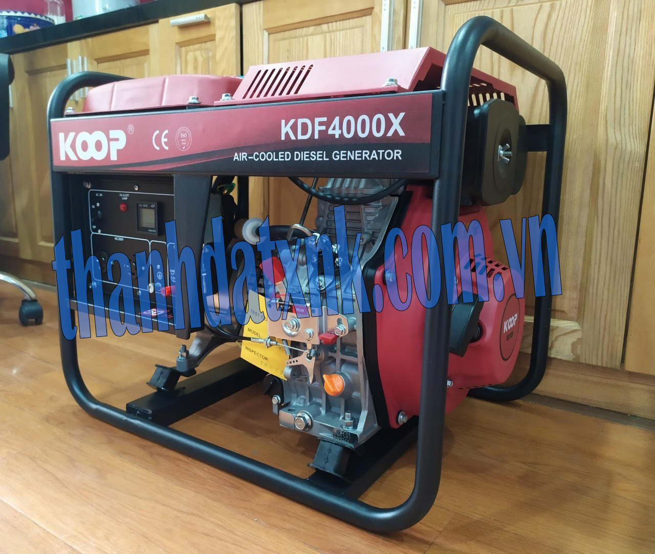 Máy Phát Điện Chạy Dầu 3Kw Koop KDF4000X