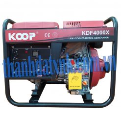 Máy Phát Điện Chạy Dầu 3Kw Koop KDF4000X