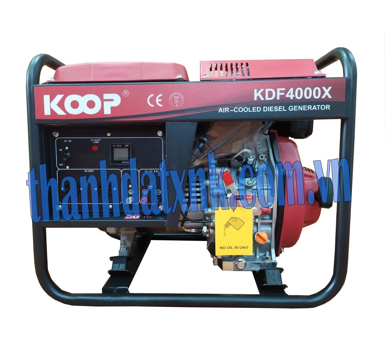 Máy Phát Điện Chạy Dầu 3Kw Koop KDF4000X