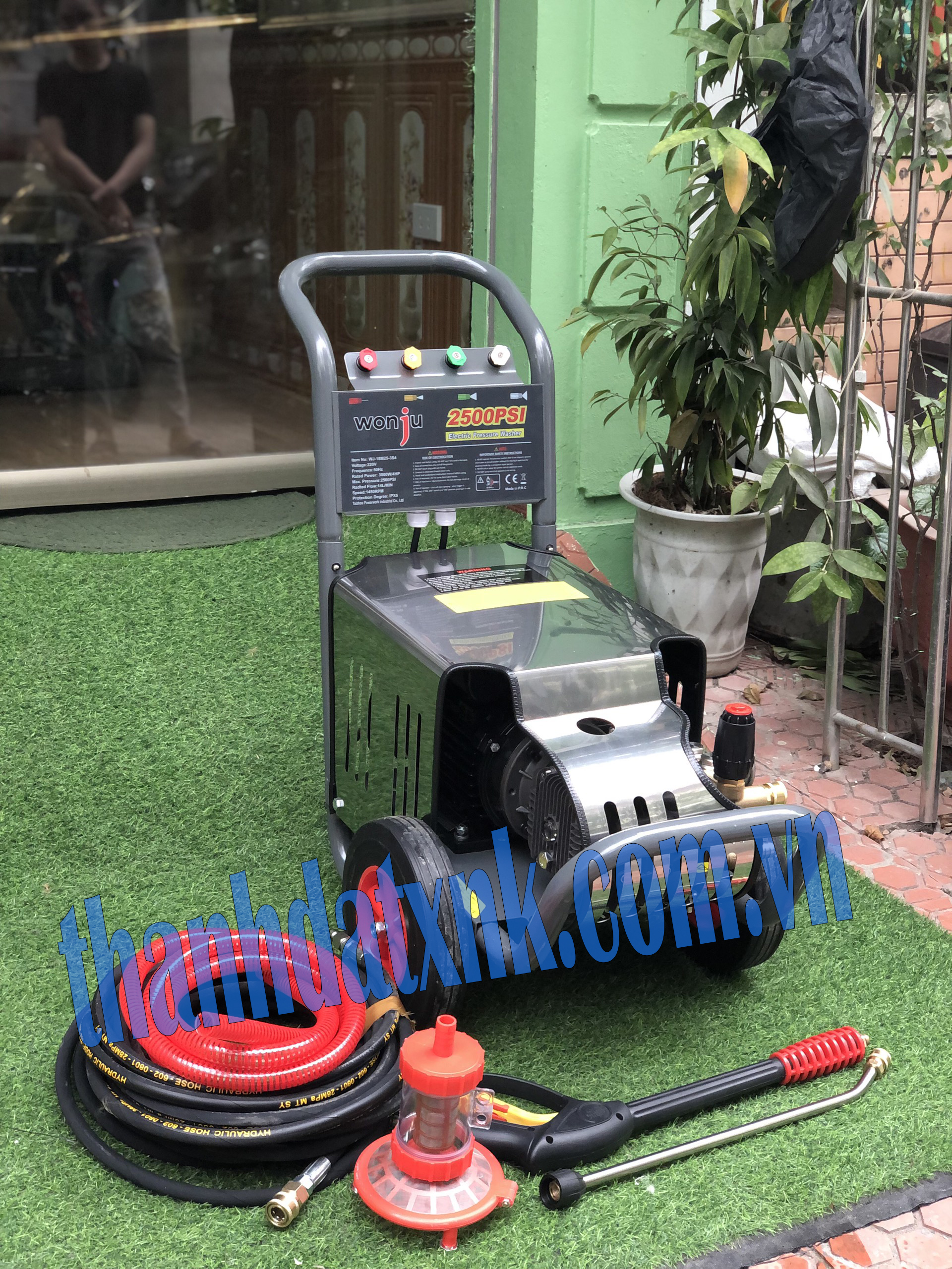 Máy Rửa Xe Cao Áp Wonju 3KW 2500PSI - Hình ảnh 4