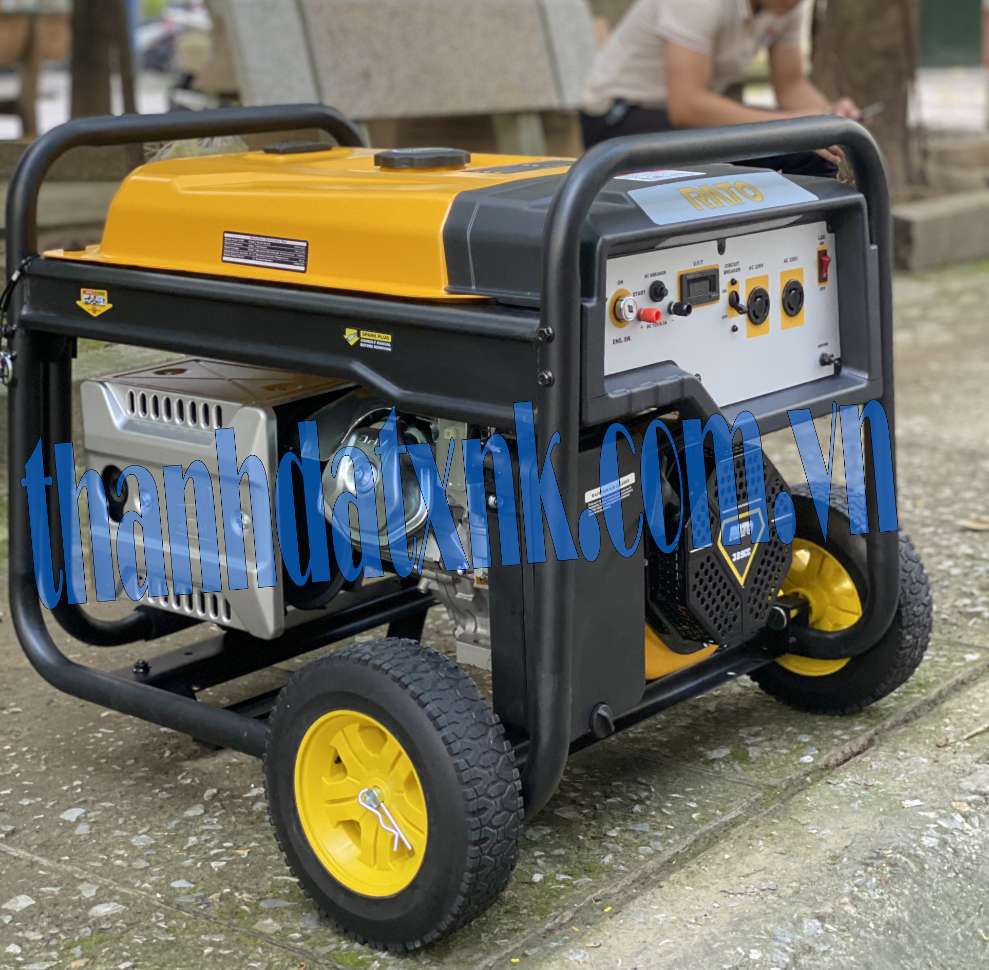 Máy Phát Điện Chạy Xăng 5Kva Rato R7200ELW Đề - Hình ảnh 4