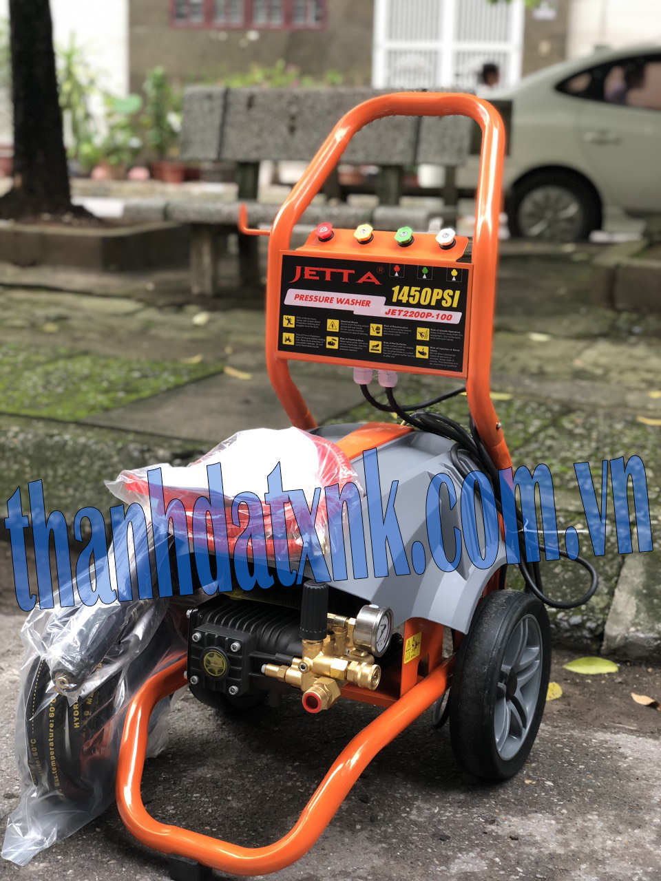 Máy Rửa Xe 2.2Kw Jetta JET2200P-100 - Hình ảnh 2