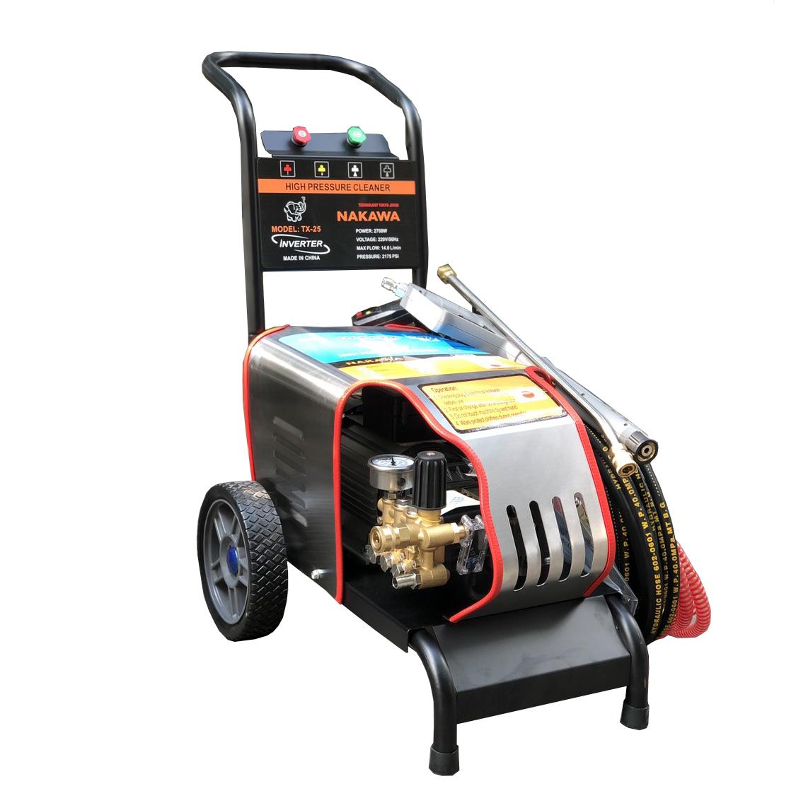 Máy Rửa Xe Cao Áp 2.5Kw Nakawa TX-25