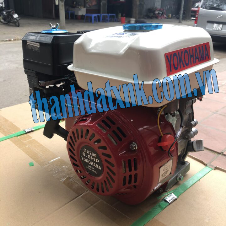 Động Cơ Xăng 6.5HP Yokohama GX-200L Trục Lệch - Hình ảnh 3